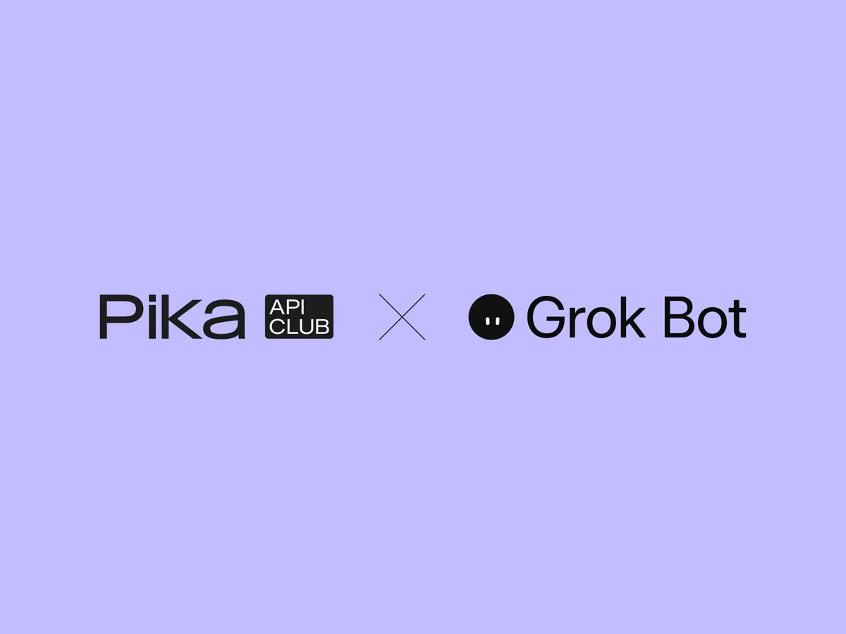 Pika connects Grok Bots to a multimodal generation API