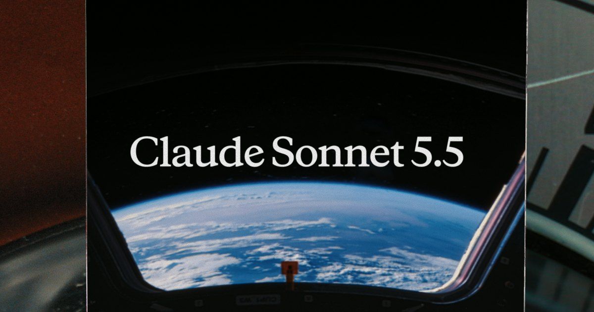 Anthropic launches Claude Sonnet 5.5