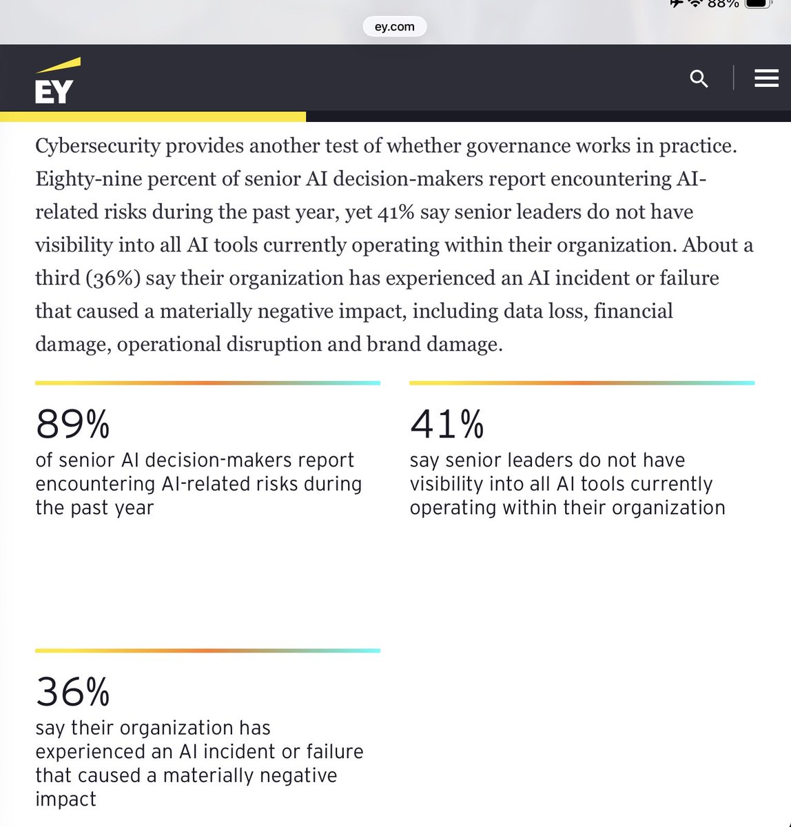 Gary Marcus 引述 EY 调查：企业面临实质性 AI 事故
